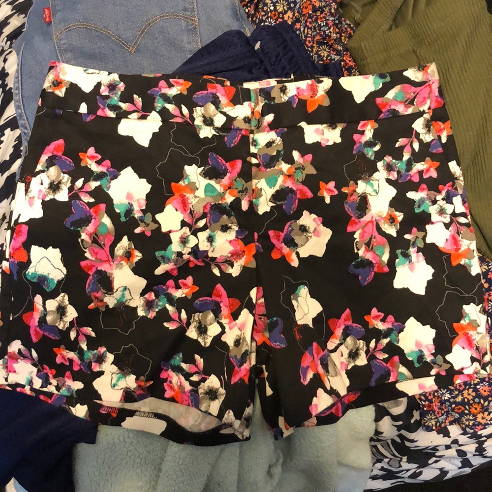 Express floral shorts